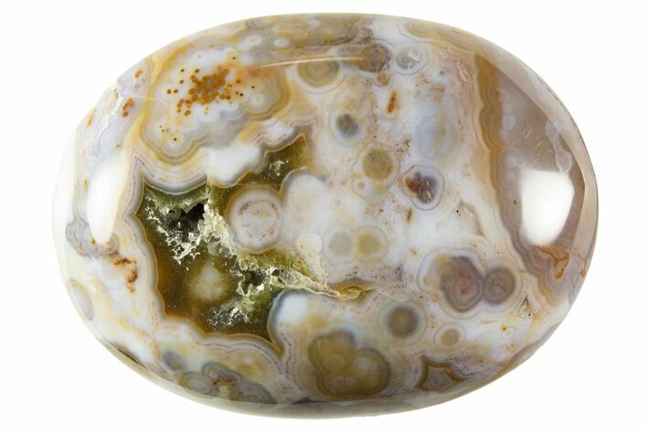 Polished Ocean Jasper Stone - Madagascar #330005